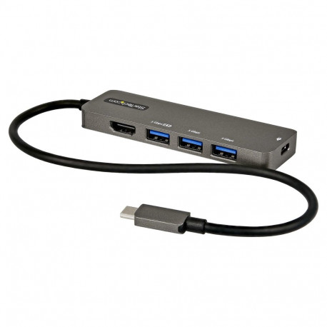 D StarTech USB-C mitmepordiline HDMI-adapter