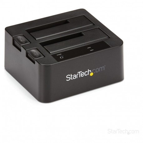 "D StarTech USB 3.1 GEN 2 DUAL-BAY DOCK"