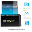 "D StarTech USB 3.1 HDD DUPLICATOR DOCK"