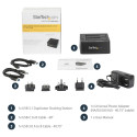"D StarTech USB 3.1 HDD DUPLICATOR DOCK"