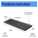 "HP 220 Wireless Keyboard (P)"
