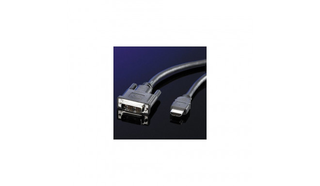 Roline DVI-HDMI kaabel 2m