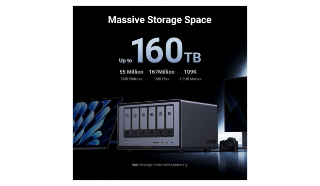 6-pesaline Ugreen DXP6800 Pro
