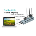 "D I-TEC USB 3.0 HUB 10 PORT 48 W"