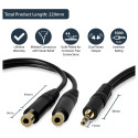 "6IN STEREO SPLITTER CABLE"