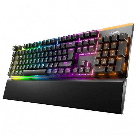be quiet! Light Mount vaikne lineaarne mänguri klaviatuur USB DE RGB