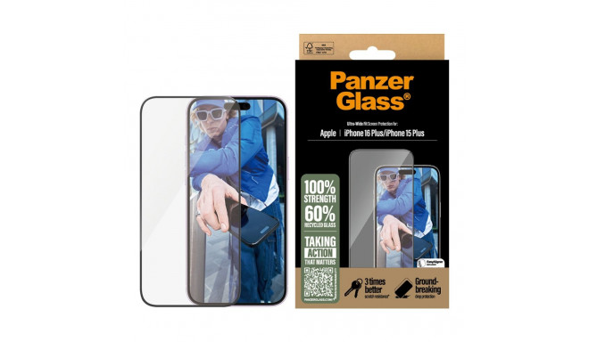 "PanzerGlass iPhone 16/15 Plus UWF"