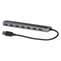 "D I-TEC USB 3.0 7-PORT HUB ALU."