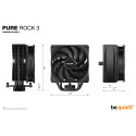 "K Cooler be quiet! PURE ROCK 3 Black"