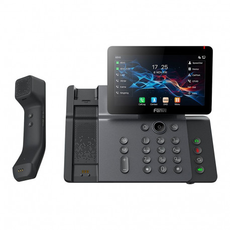"Fanvil V66 Pro, Premium IP Phone / SIP / POE / Gigabit / USB-Port / Bluetooth / Wi-Fi / BT Handset"