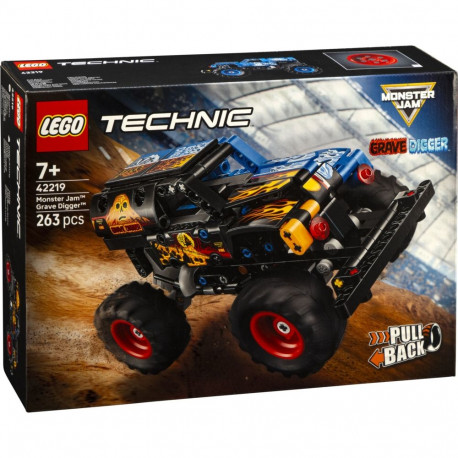LEGO Technic 42219 Monster Jam Grave Digger Ogień i lód