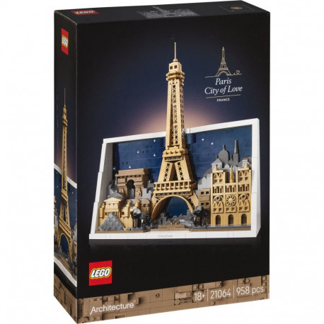 LEGO Architecture 21064 Pariis – armastuse linn
