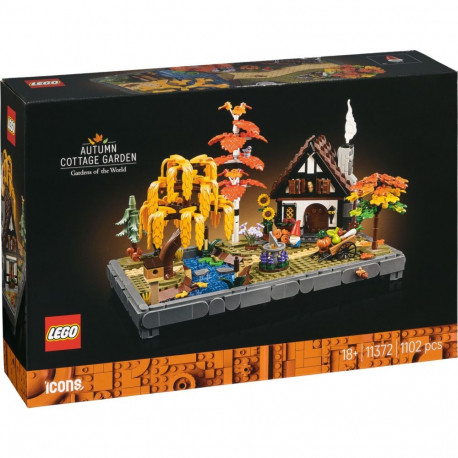 LEGO Icons 11372 Jesienny ogród z chatką