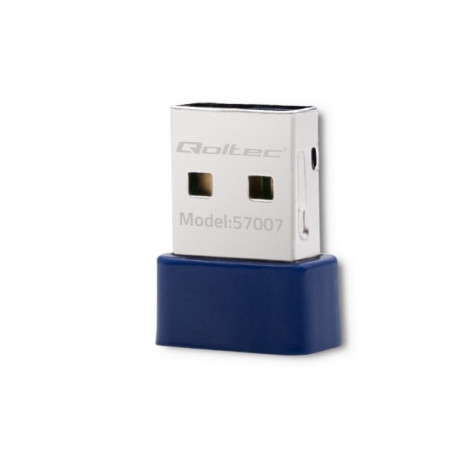 Qoltec 57007 juhtmevaba mini Bluetooth USB WiFi adapter