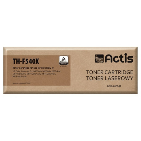 Actis TH-F540X tooner (asendus HP 203X HP203X CF540X; standard; 3200 lehekülge; must)