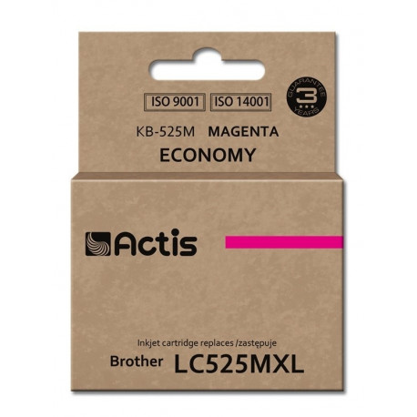 Actis KB-525M tint (asendus Brother LC525M-le; standard; 15 ml; magenta)