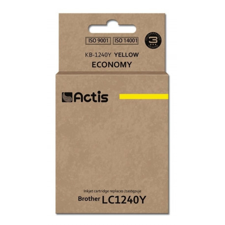 Actis KB-1240Y tint (asendus Brother LC1240Y/LC1220Y; standard; 19 ml; kollane)
