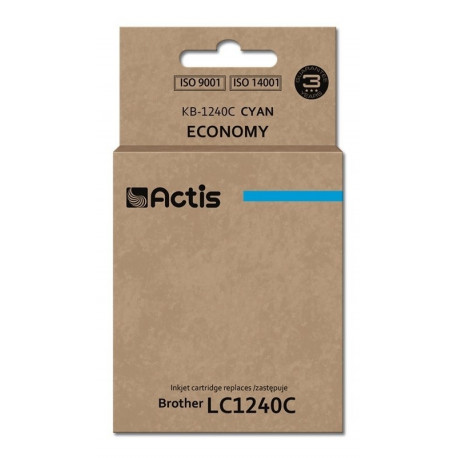 Actis KB-1240C tint (asendus Brother LC1240C/LC1220C; standard; 19 ml; tsüaan)