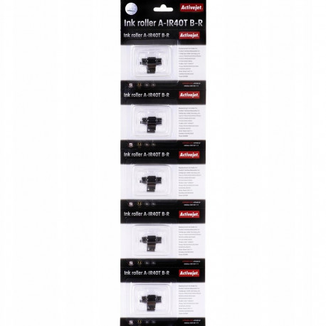 Activejet A-IR40T värviline rullikomplekt (asendus Epson IR40T; Supreme; must, magenta, 5 tk)