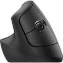 Logitech Lift for Business, mouse graphite, Logi Bolt, Bluetooth, Windows/macOS/Linux/ChromeOS/iPadO