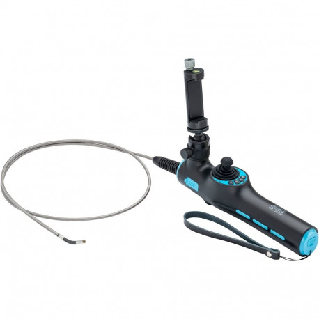 videoendoskoopikomplekt 360° pöörleva sondiga Ø 3,9mm 4-osaline foto- ja videosalvestus rakenduse ka