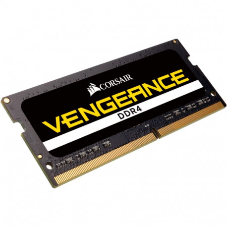 SO-DIMM 32 GB DDR4-2400 (2x 16 GB) Dual-Kit (schwarz, CMSX32GX4M2A2400C16, Vengeance)