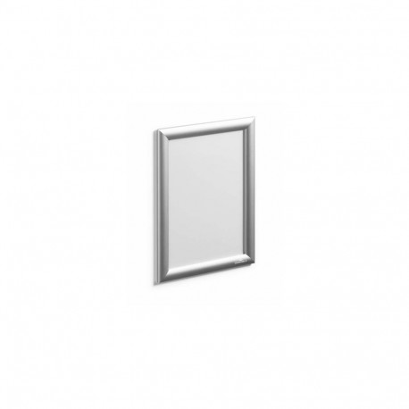 Durable 479623 wall frame 192 x 279 mm Rectangle Silver Aluminium