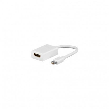 Goobay A 346 Mini DisplayPort HDMI Type A (Standard) White