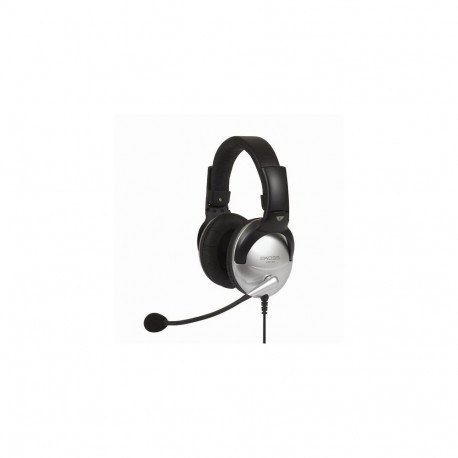 Koss | Headphones | SB45 | Wired | On-Ear | Microphone | Silver/Black | Noise canceling