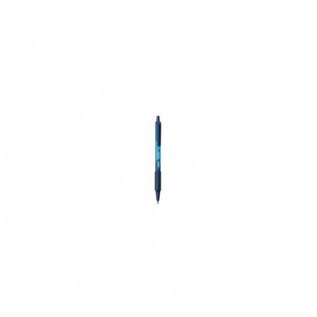 BIC 837398 ballpoint pen Blue Clip-on retractable ballpoint pen 12 pc(s)