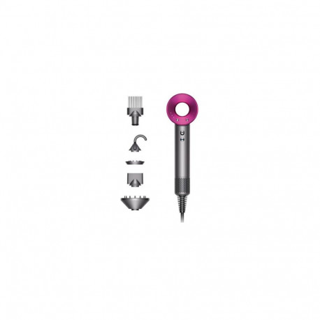 Dyson Supersonic Iron/Fuchsia hair dryer 1600 W Fuchsia, Grey