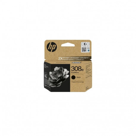 HP 308e EvoMore Black Original Ink Cartridge
