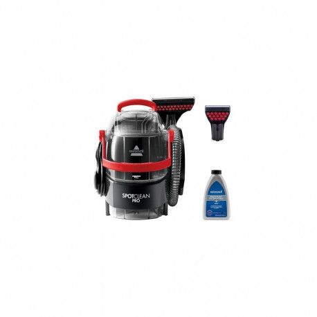 Bissell SpotClean Pro carpet cleaning machine Handheld Deep Black, Red, Transparent
