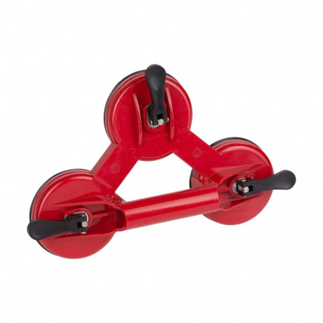 Kreator KRT564003 triple suction cup, 3x115mm, 135kg, quick release levers