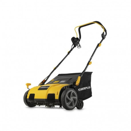 Elektriline muruskarifikaator aeraator 1600W 360mm 50L kogumiskott Kollane POWXG75160 Powerplus
