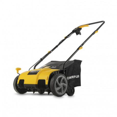 Electric lawn scarifier aerator 1300W 320mm working width Yellow POWXG75130 Powerplus