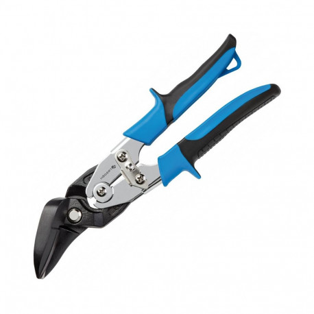 Hogert HT3B504, offset tin snips, 250mm, 1.5mm, 60-62HRC, Cr-Mo, left-cutting, DIN 6438