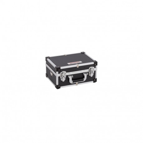 Alumīnija instrumentu koferis 320x230x155mm, melns