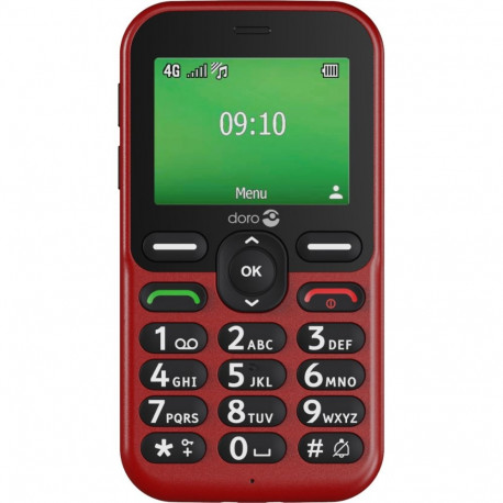 Mobiiltelefon Doro E10 4G, punane