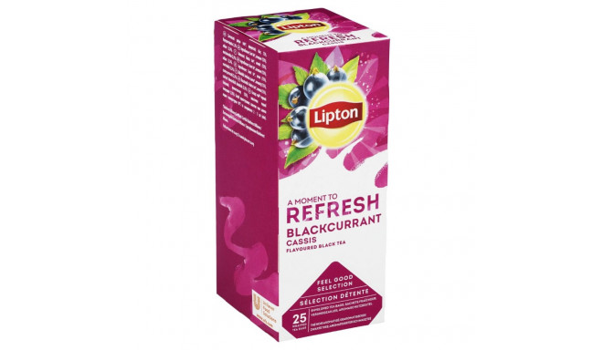 Berry tea LIPTON Blackcurrant 25 pcs in a foil envelope
