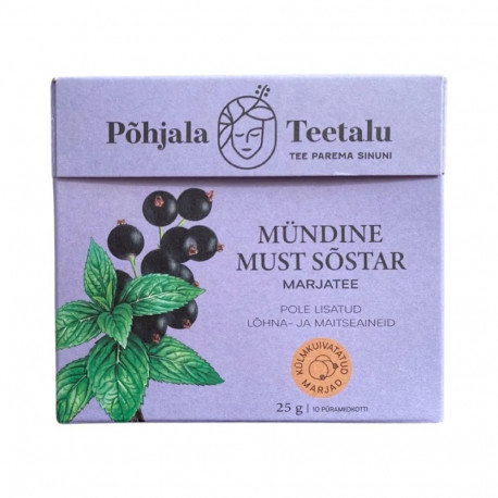 Berry tea NORTHERN TEA FARM mint blackcurrant 10 pcs
