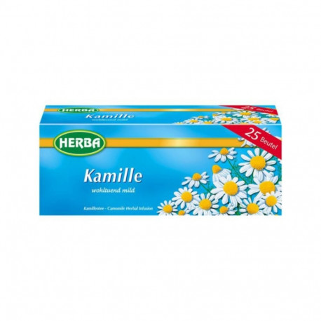 Herbal tea HERBA chamomile tea 25 pcs in a pack without an envelope