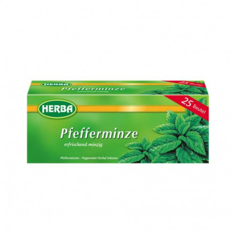 Herbal tea HERBA Peppermint tea 25 pcs in a pack without an envelope