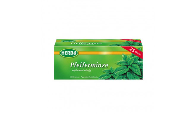 Herbal tea HERBA Peppermint tea 25 pcs in a pack without an envelope