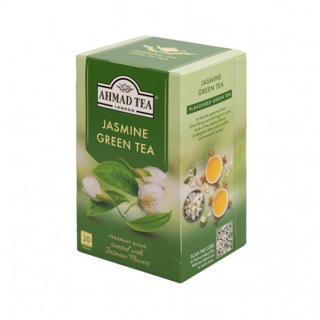 Green tea AHMAD jasmine 20 pcs in an envelope