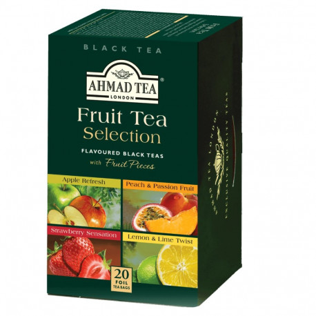 Black tea AHMAD Classic fruit tea selection 20 pcs in an envelope