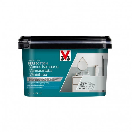 PAINT BATHROOM PERF LIGHT GREY 2L
