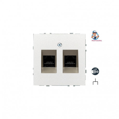 COMPUTER SOCKET IKL-002-01.M/CH 2PL