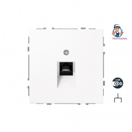 arvutipistik IKL-001-01.M/WM modernne valge