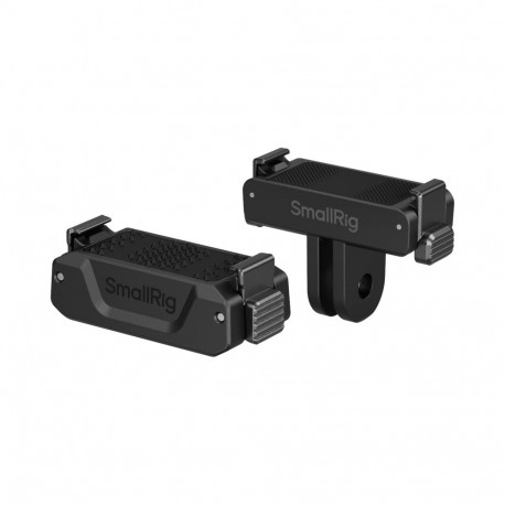 SmallRig 5918 Bidirectional QR Folding Adapter Support with 2-Prong Mount and 1/4"-20 Threaded hole